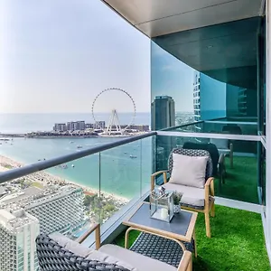 Appartement Al Fattan I Sea View I Luxury Jbr I Free 5 Star Access!, Dubaï